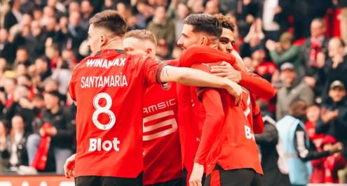 رين يتأهل لدور الثمانية في كأس فرنسا بفوز كاسح على سوشو